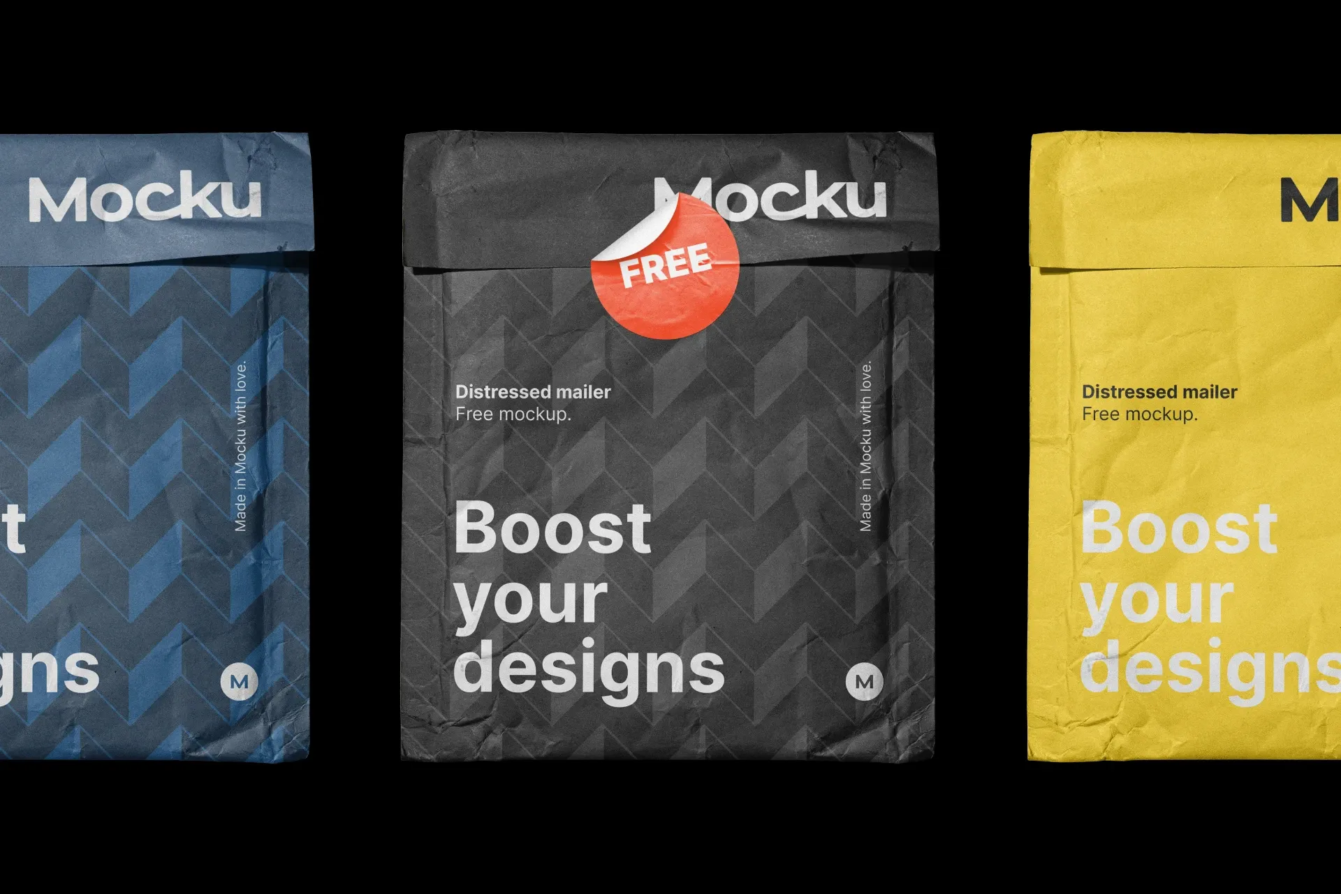 Mailer Bag Mockups