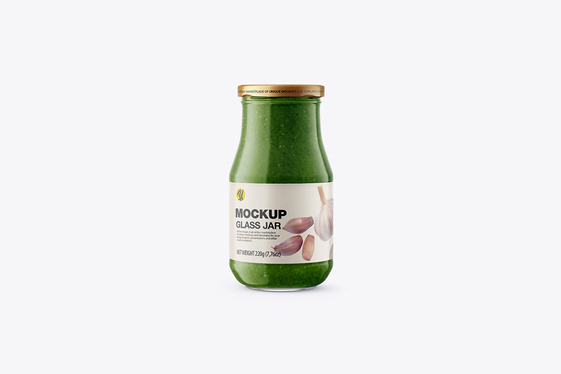 Glass Jar Mockups