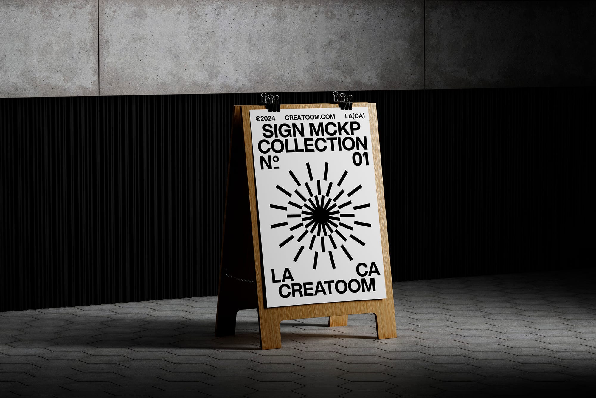 Stand Sign mockups