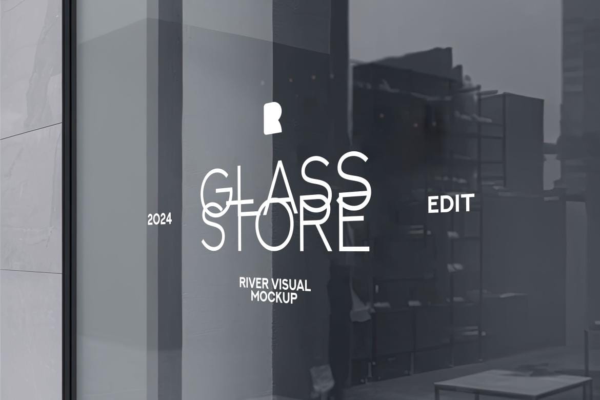 Glass Store Mockup