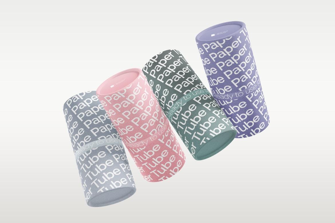 Paper Tube Mockup