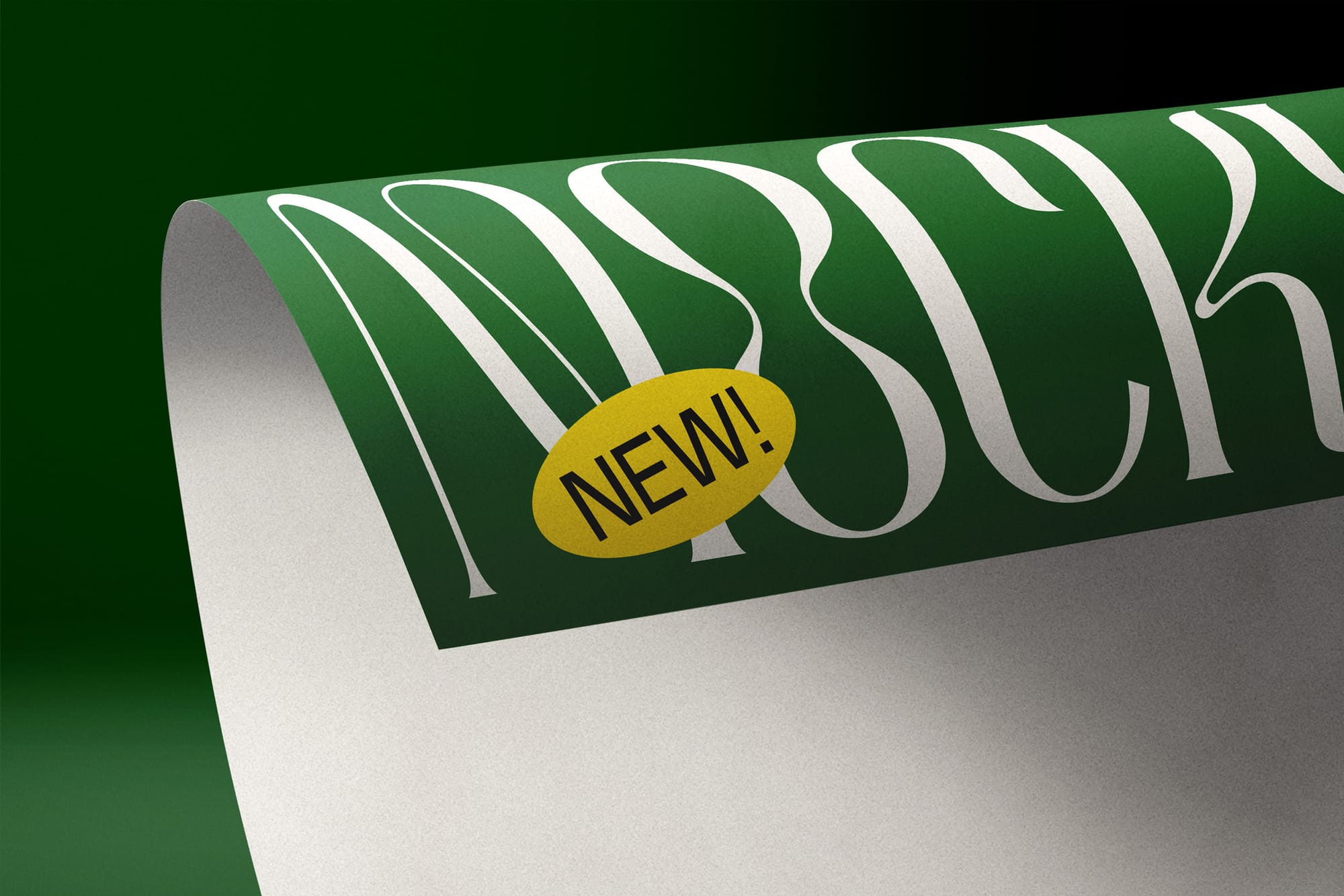 Close Up Paper Mockup