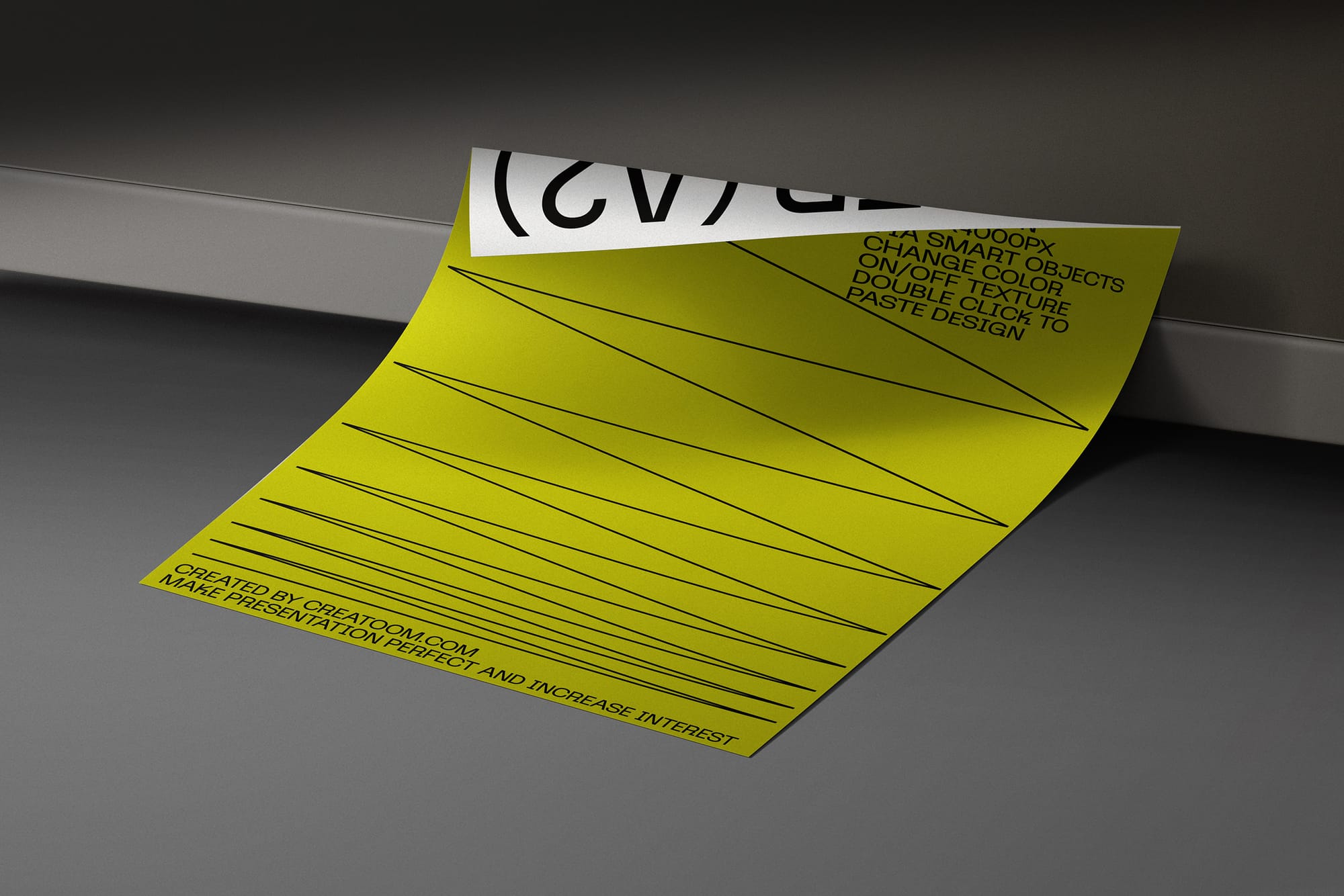 Curved Poster A2