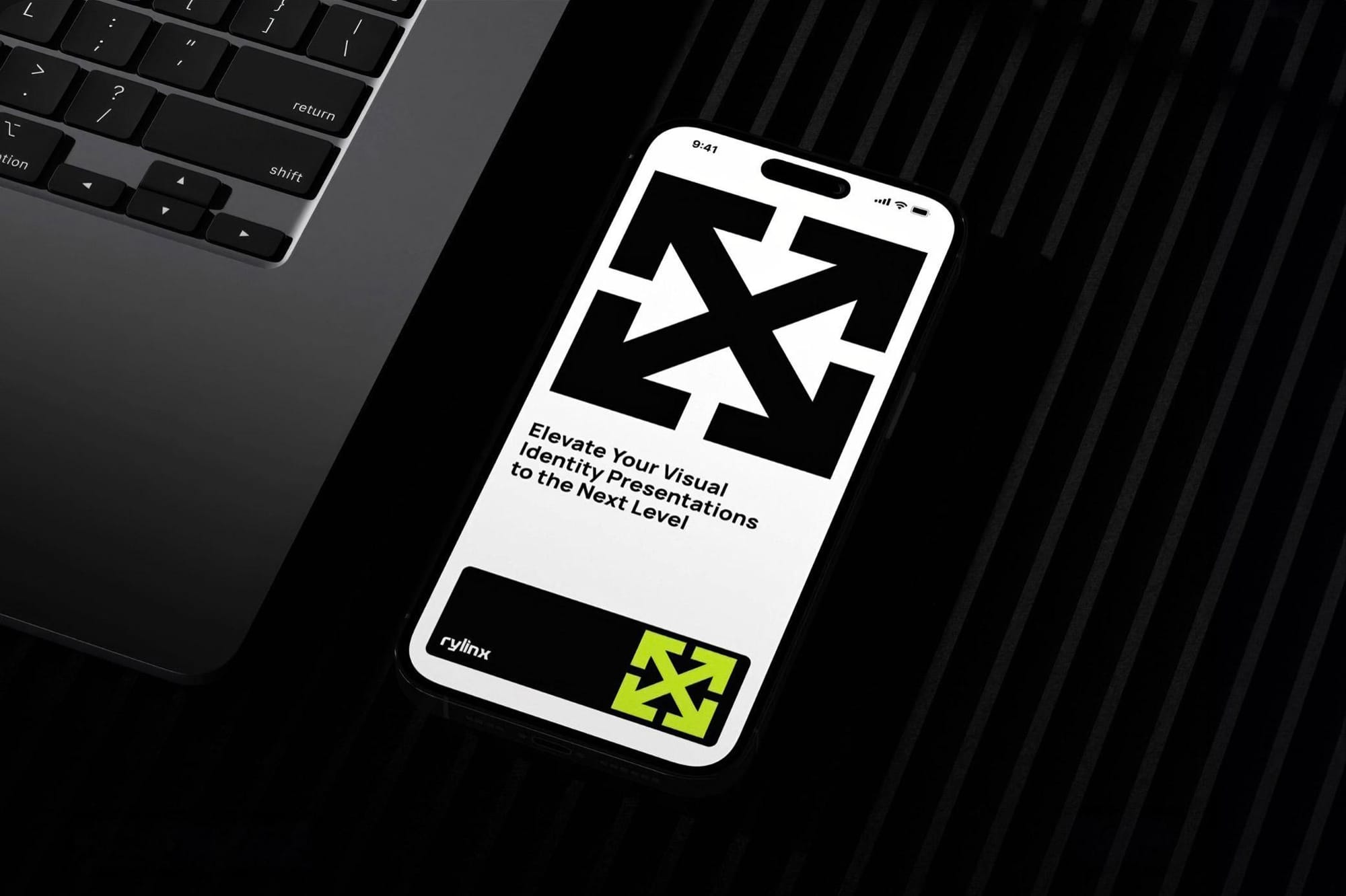 Dark Mode iPhone Mockup
