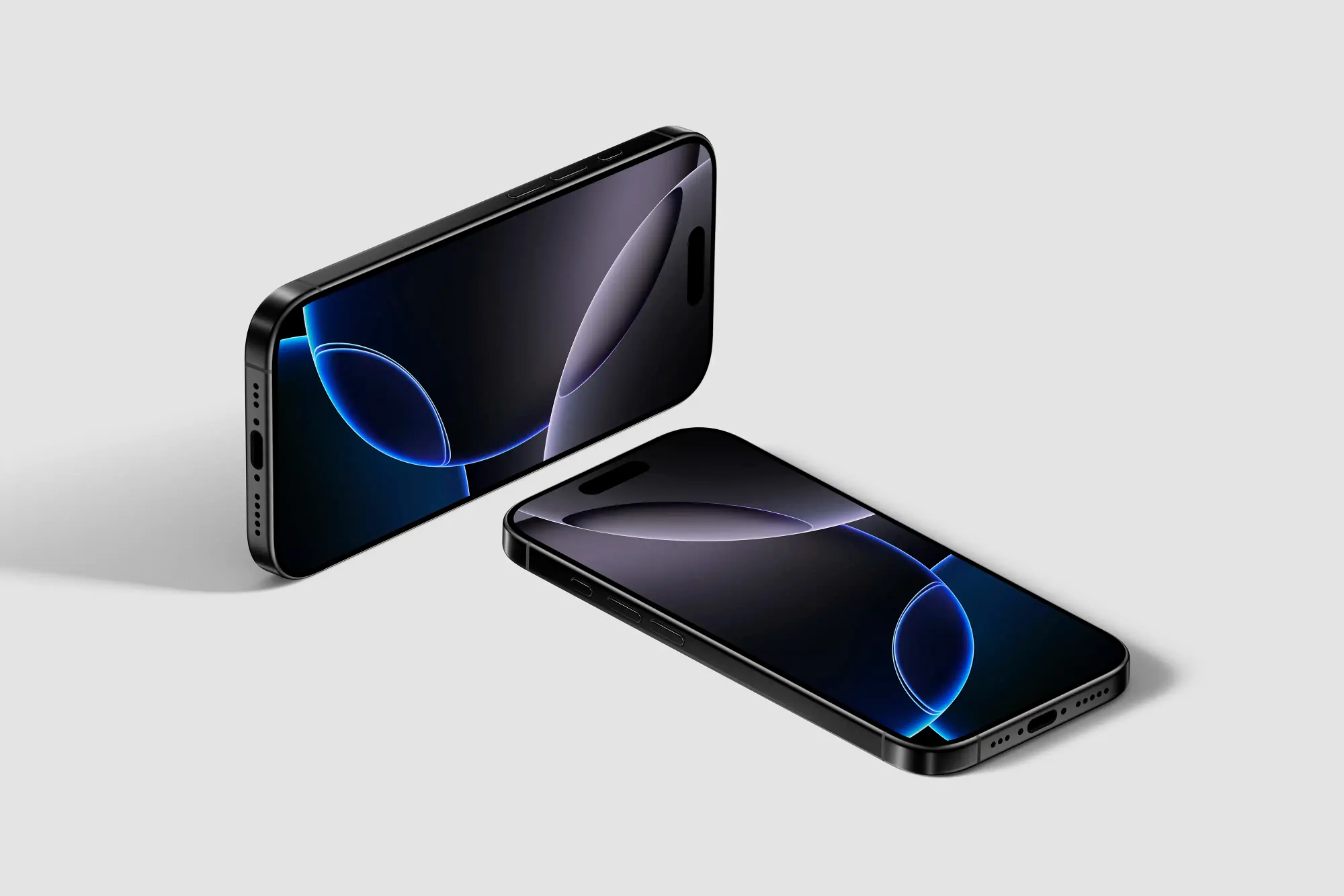 Iphone 16 Pro On White Background