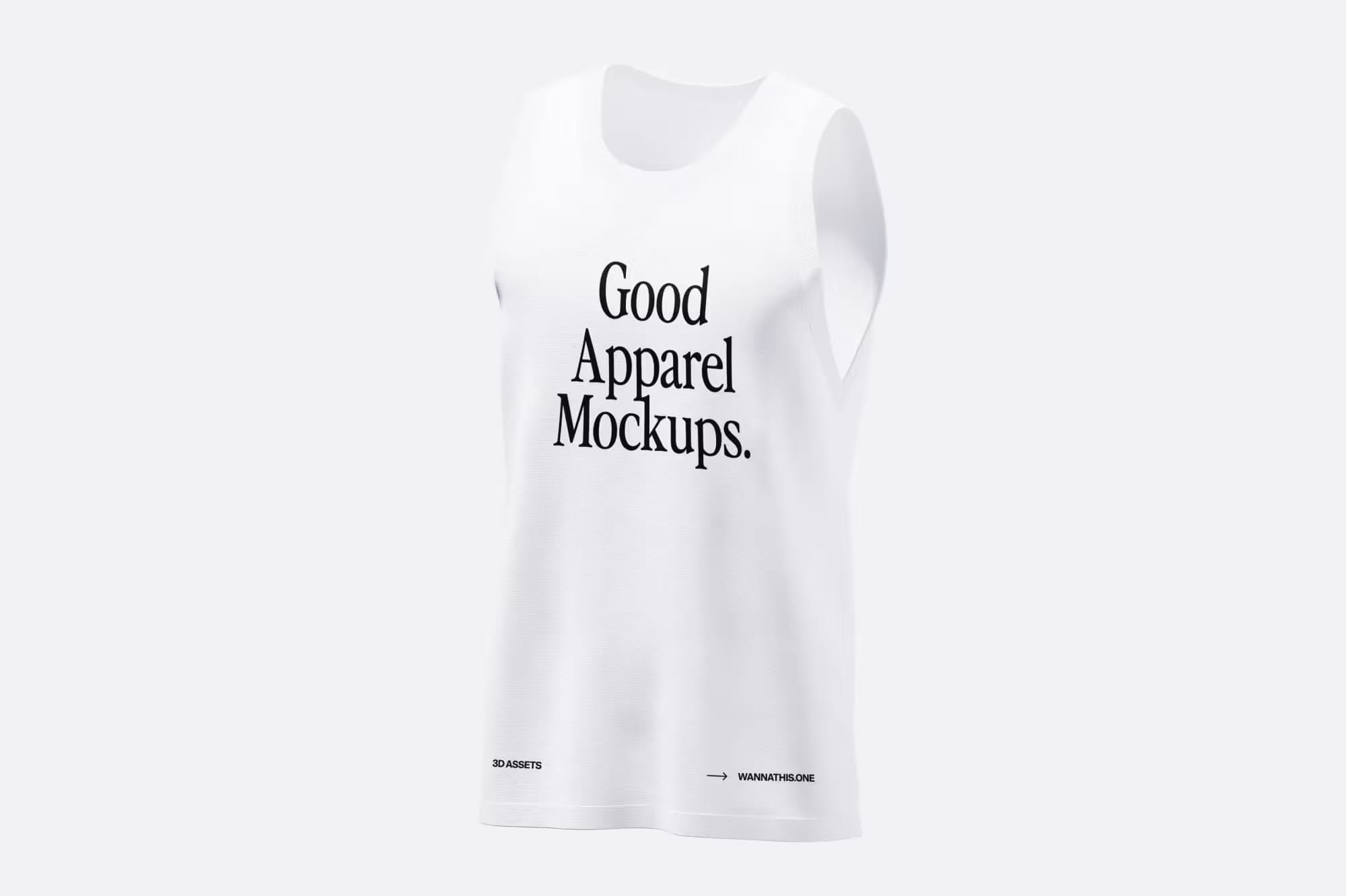 Men Tank Top Apparel mockup