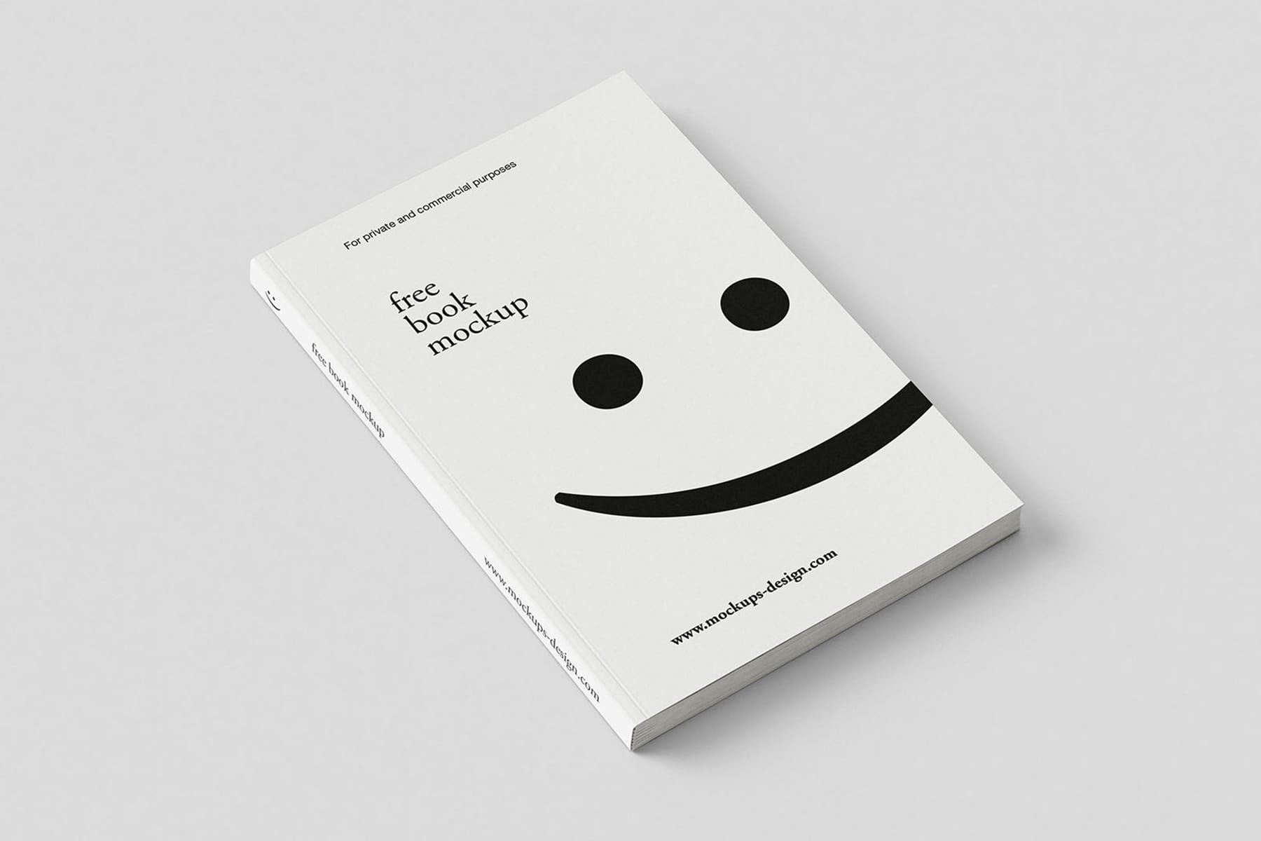 Minimal Book Mockup
