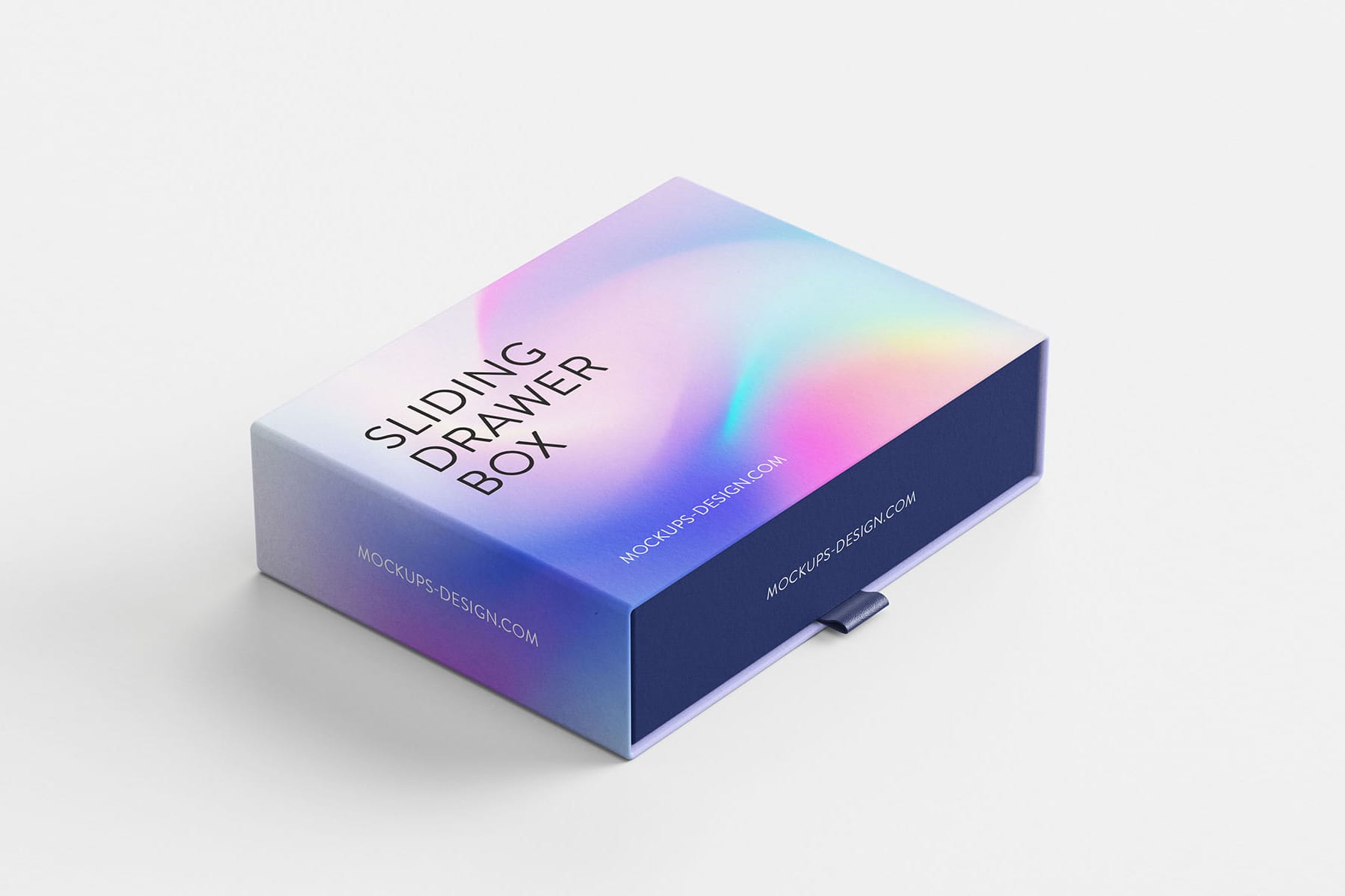 Sliding Drawer Box Mockup