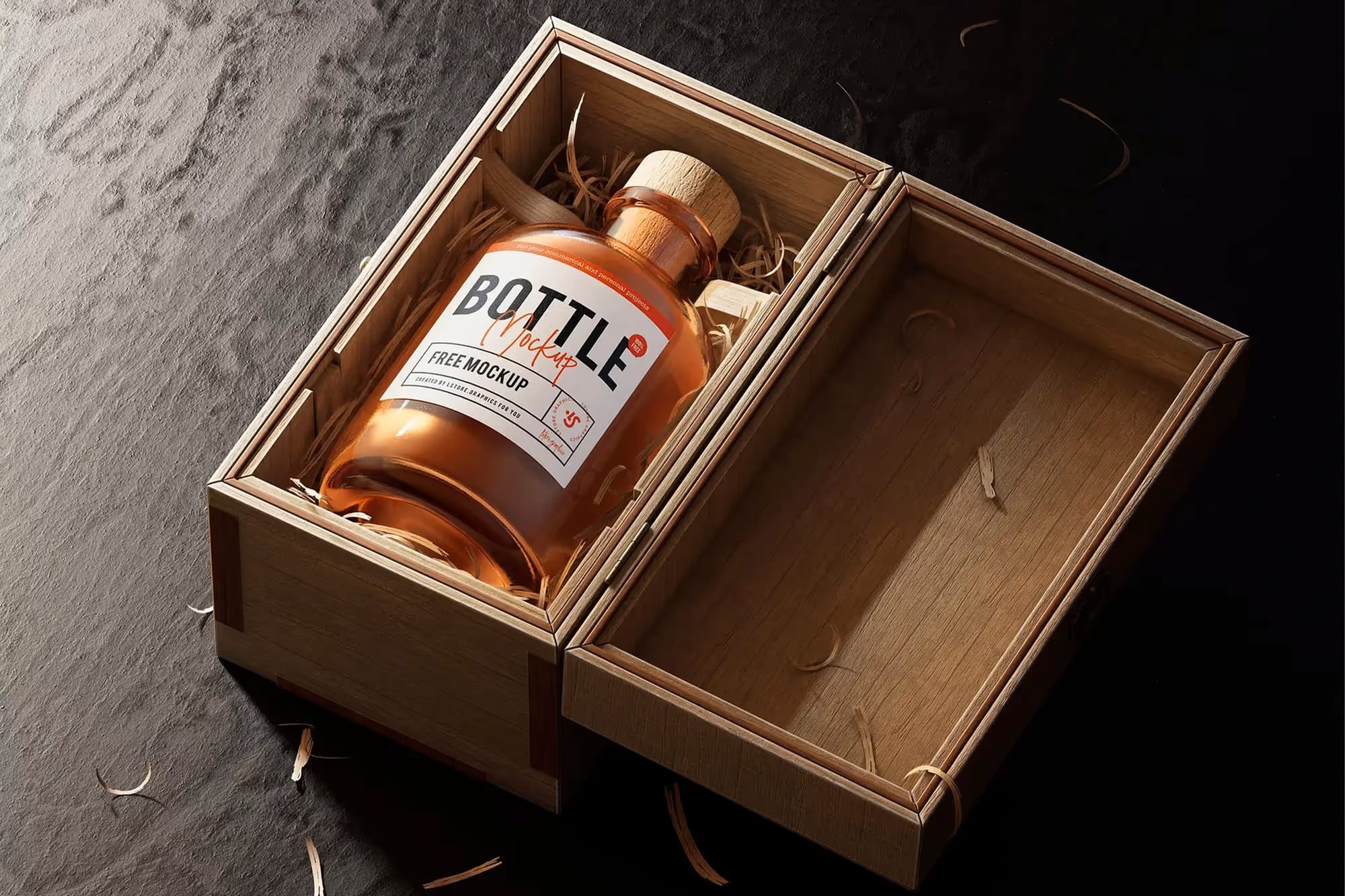 Bottle Logo Mockup