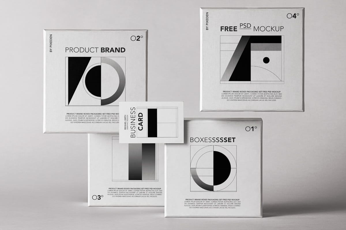 Branding Packaging Mockup