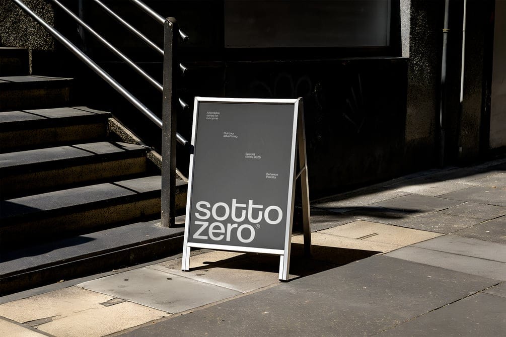 A-Board Mockup