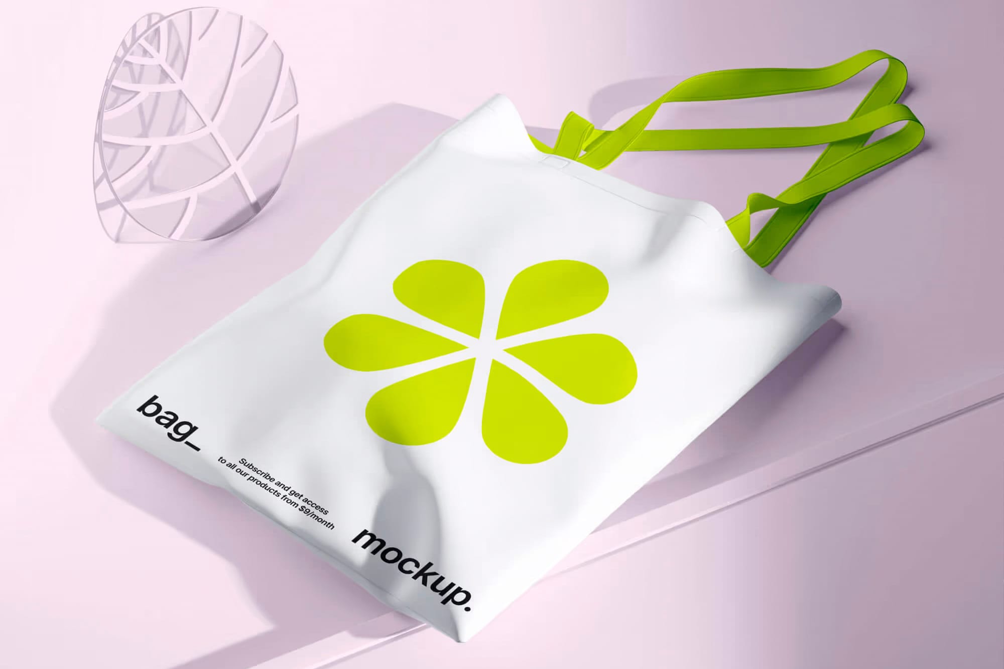 Photorealistic Bag Mockup