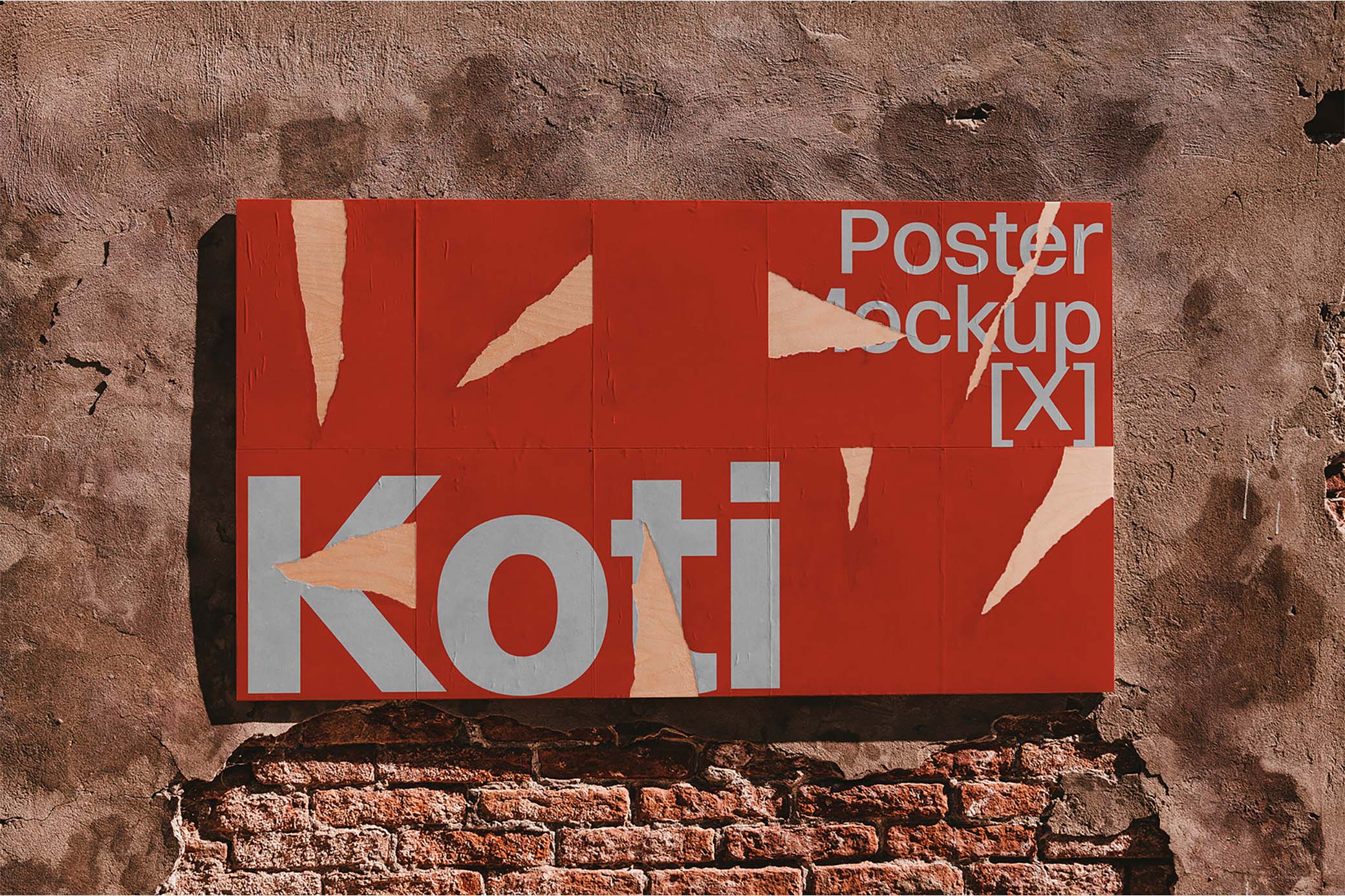 Torn Posters Mockup