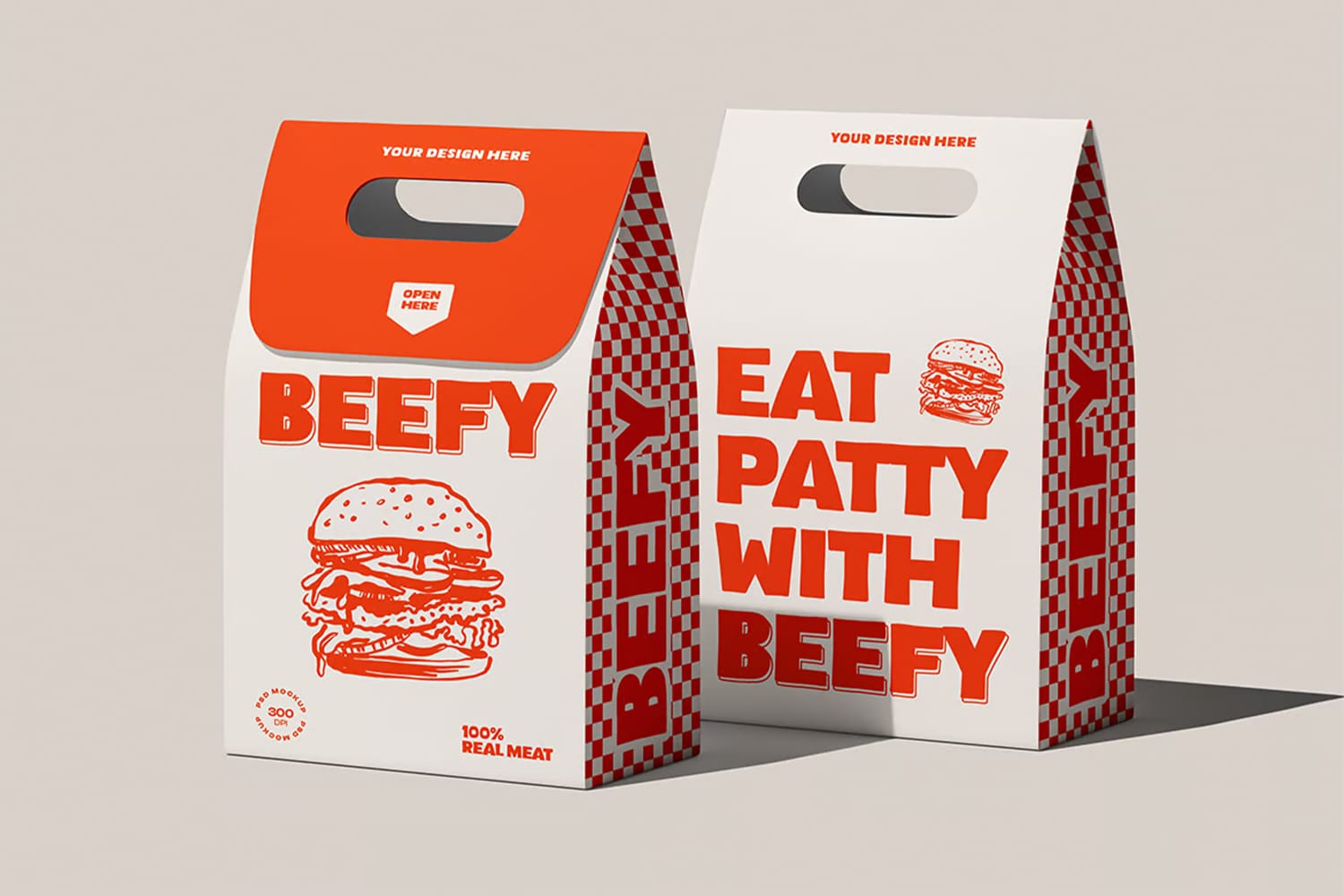 Food Bag Mockup