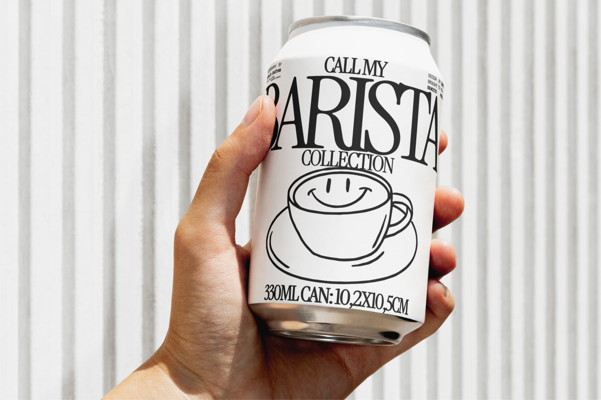 Realistic Can Mockup