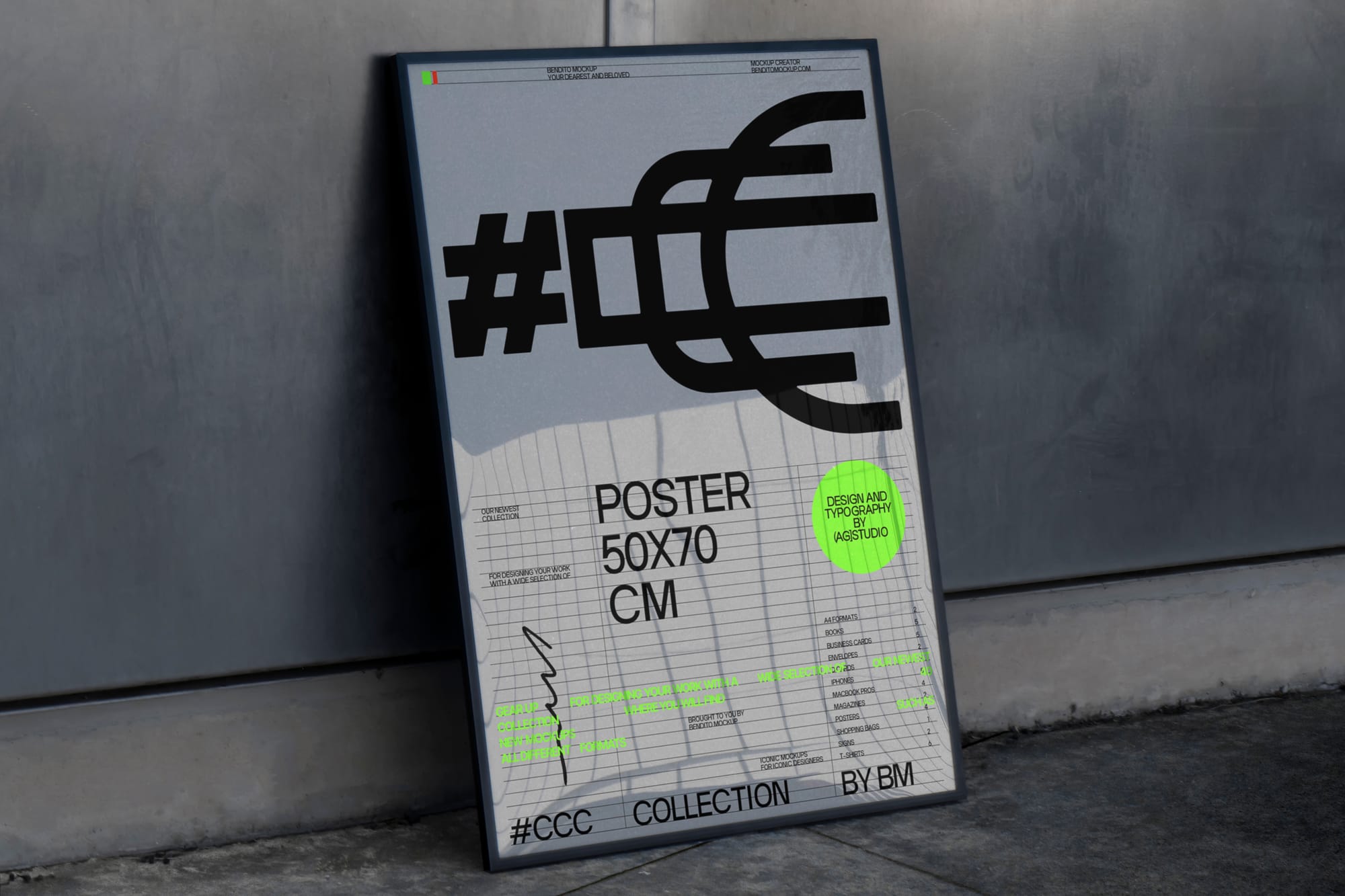 Realistic Poster Mockup