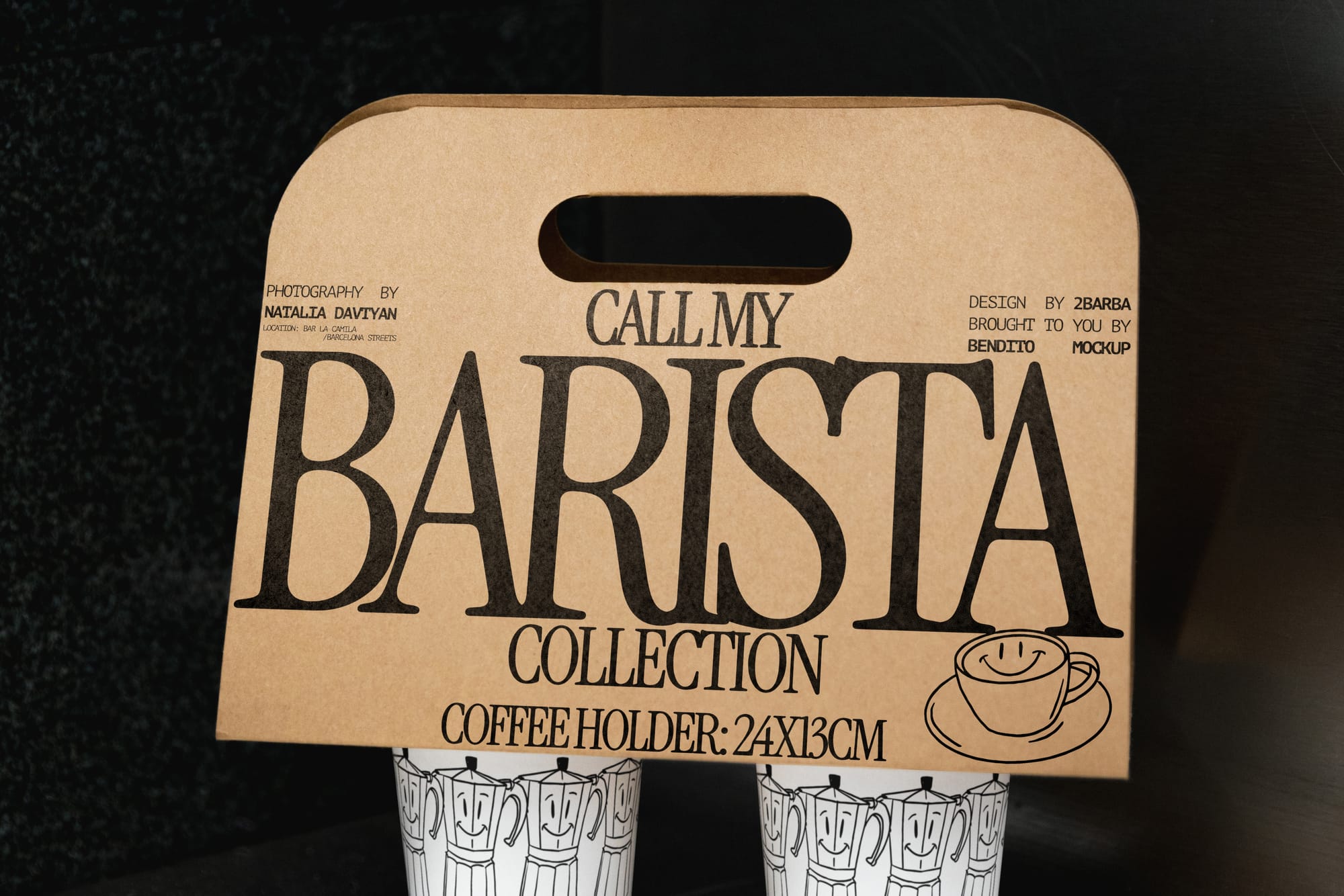 Coffee Holder Mockup