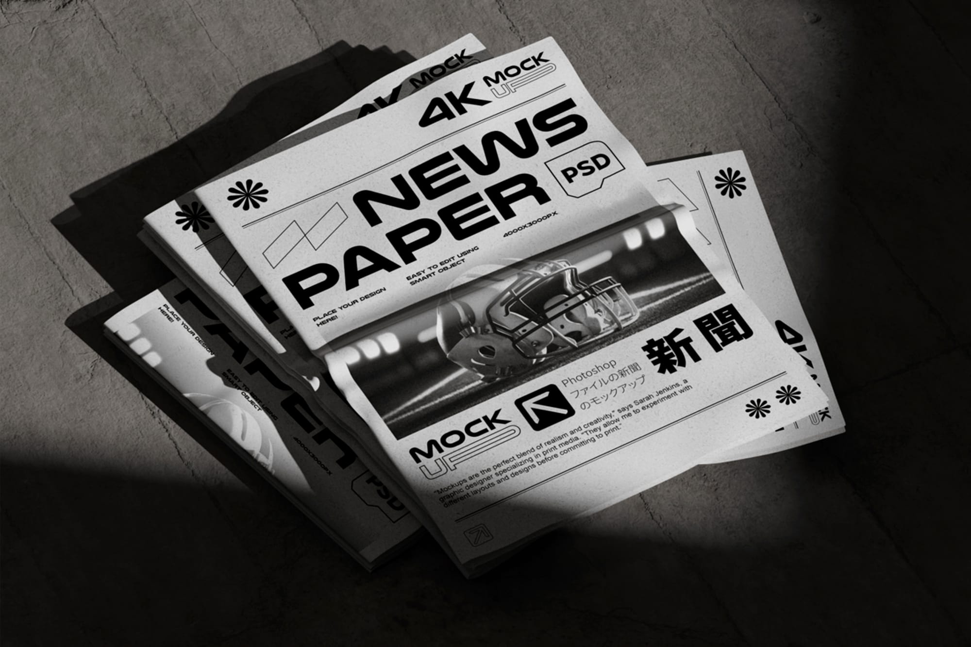 Newspaper Mockup
