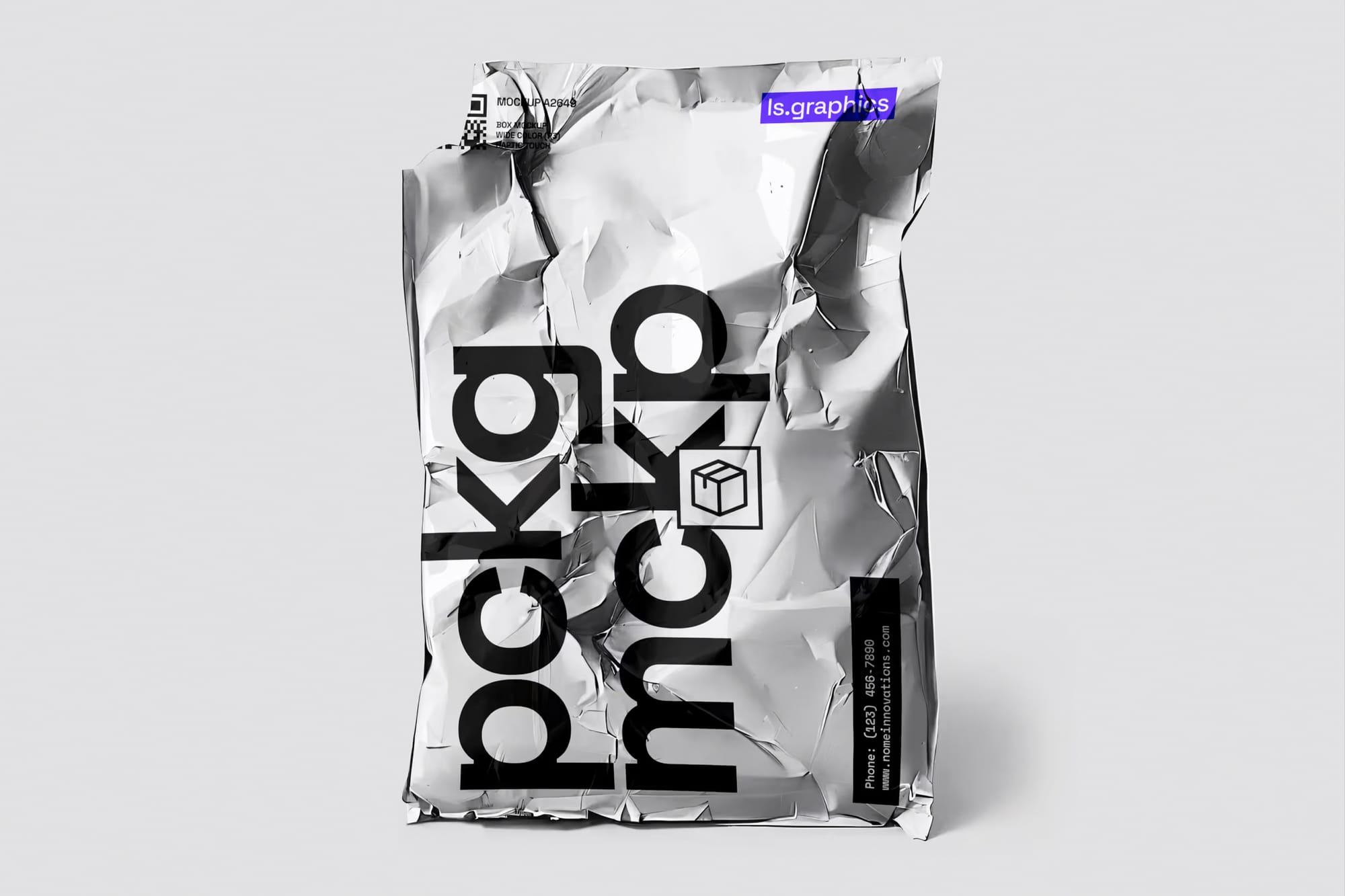 Torn Package Mockup
