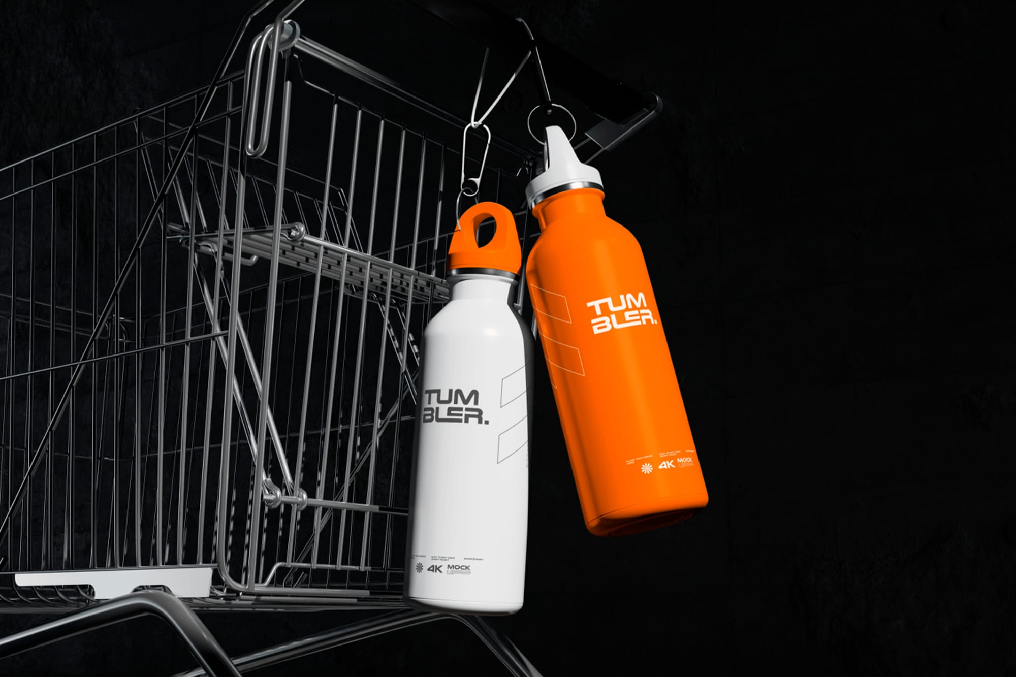 Realistic Tumbler Mockup