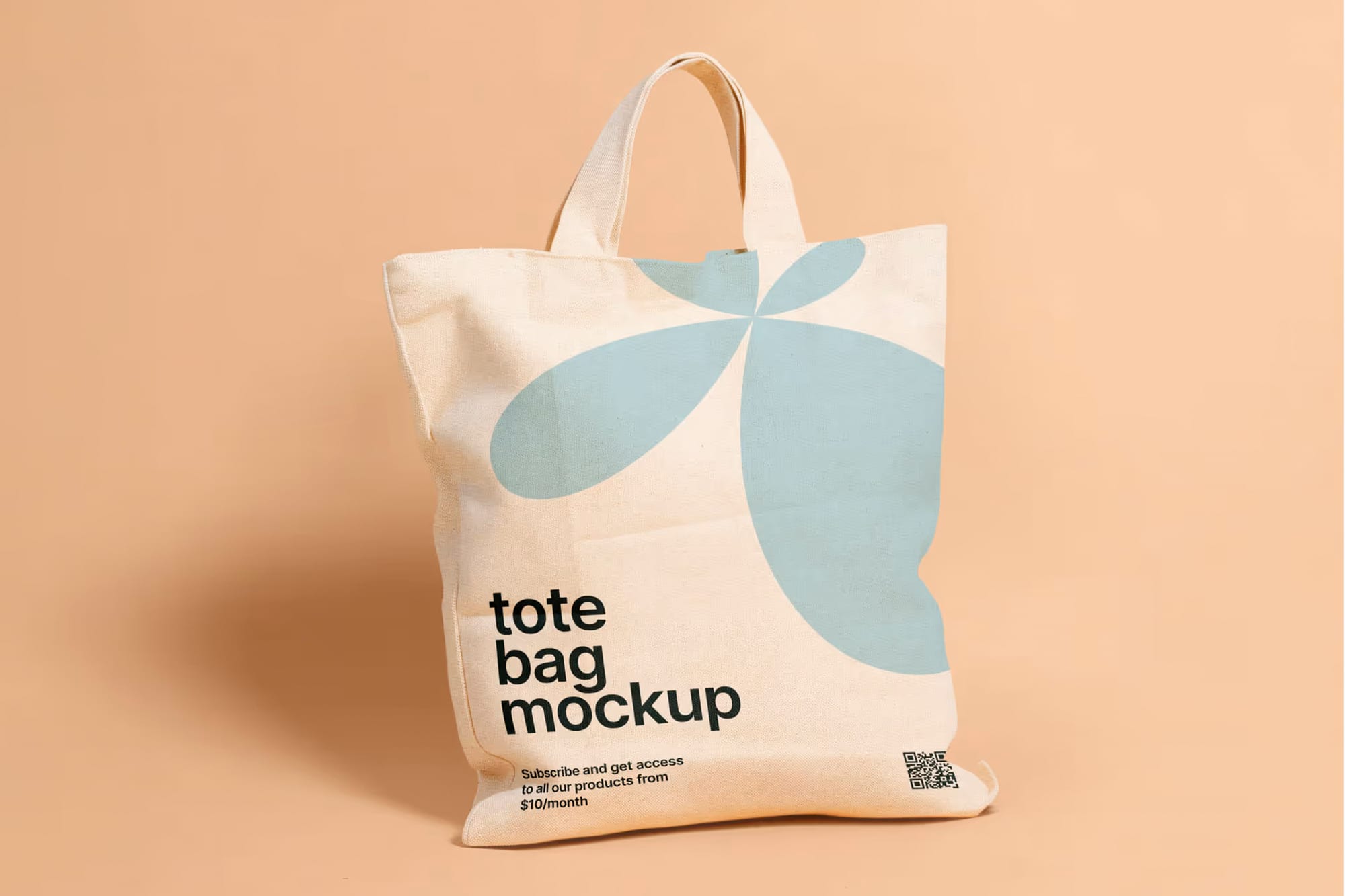Bag with Short Handles Mockup
