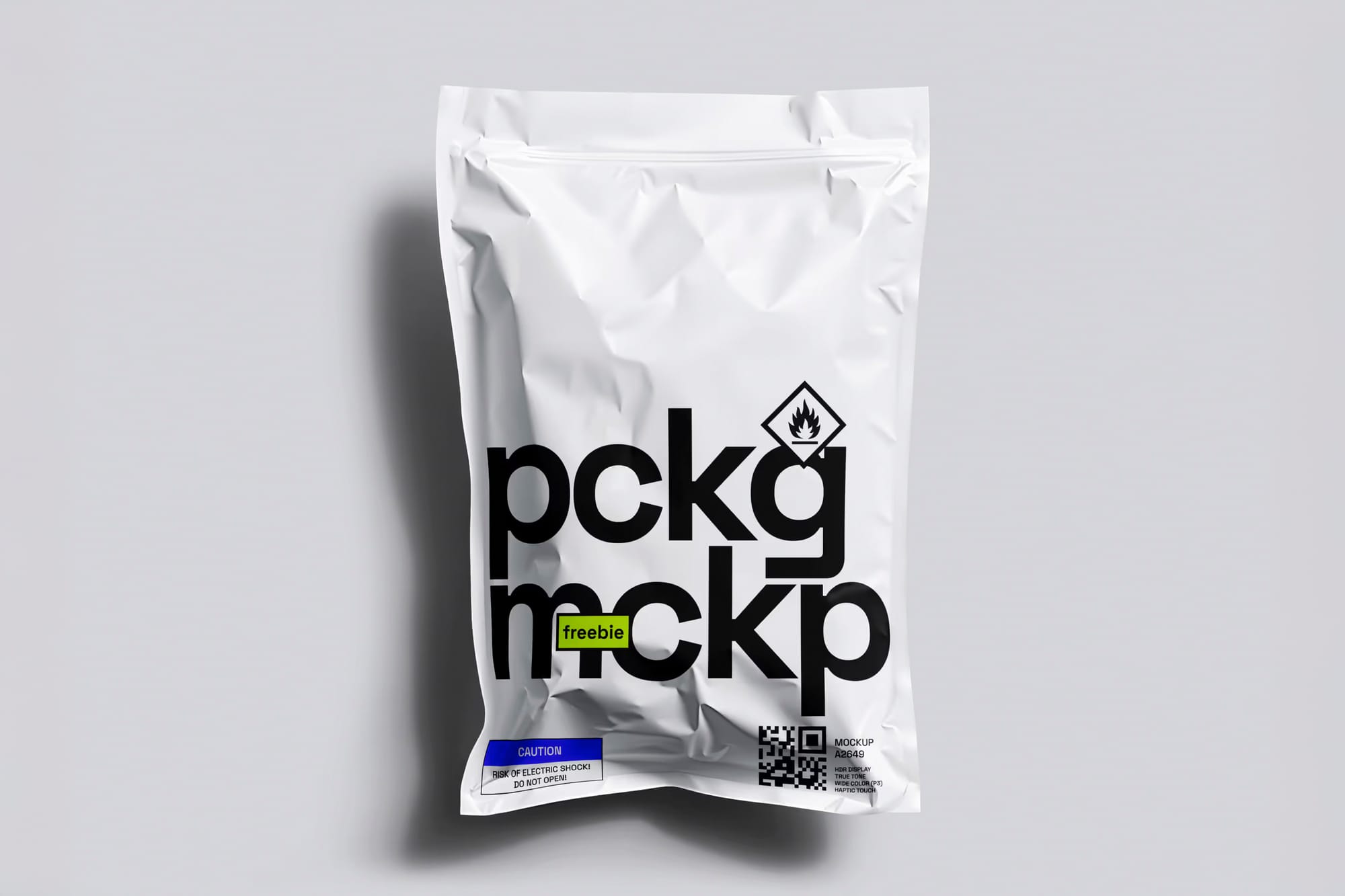 Plastic Pouch Mockup