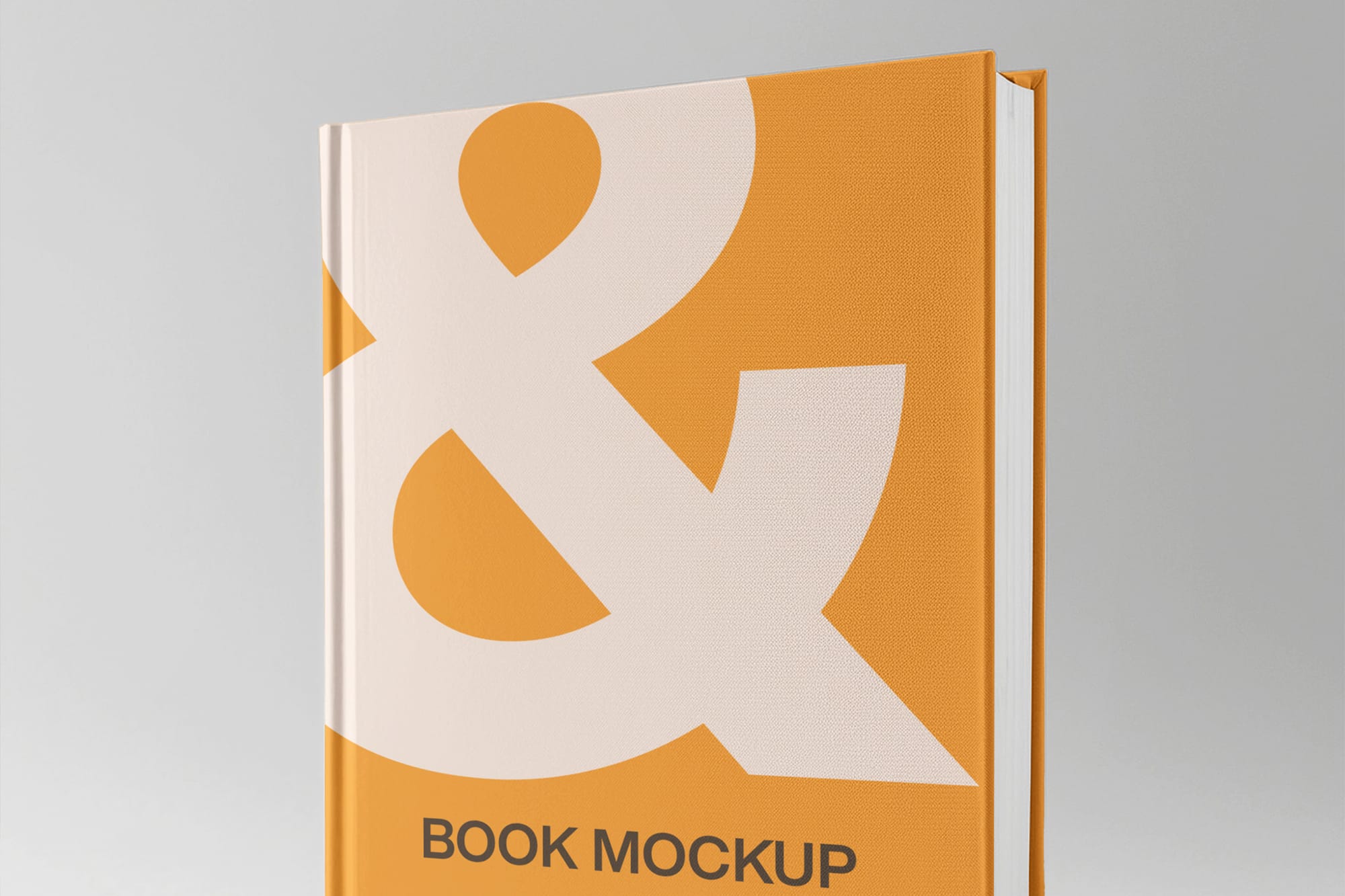 Simple Book Cover Mockup