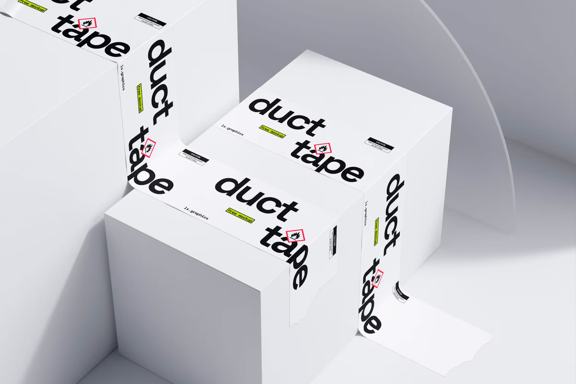 Duct Tapes Mockup