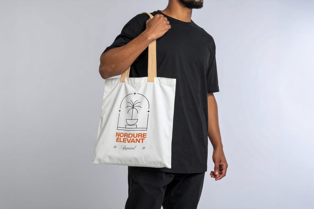 Clean Totebag Mockup