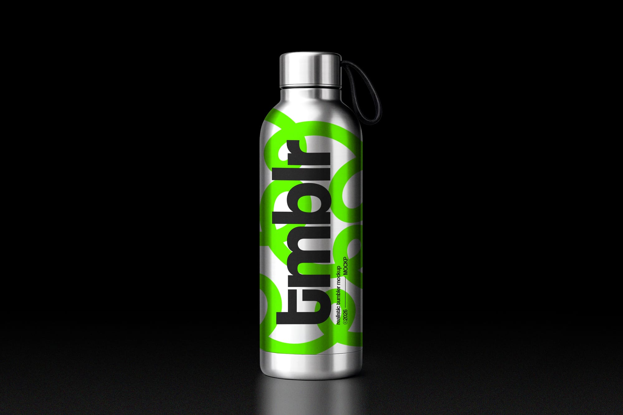 Power Grip Tumbler Mockup