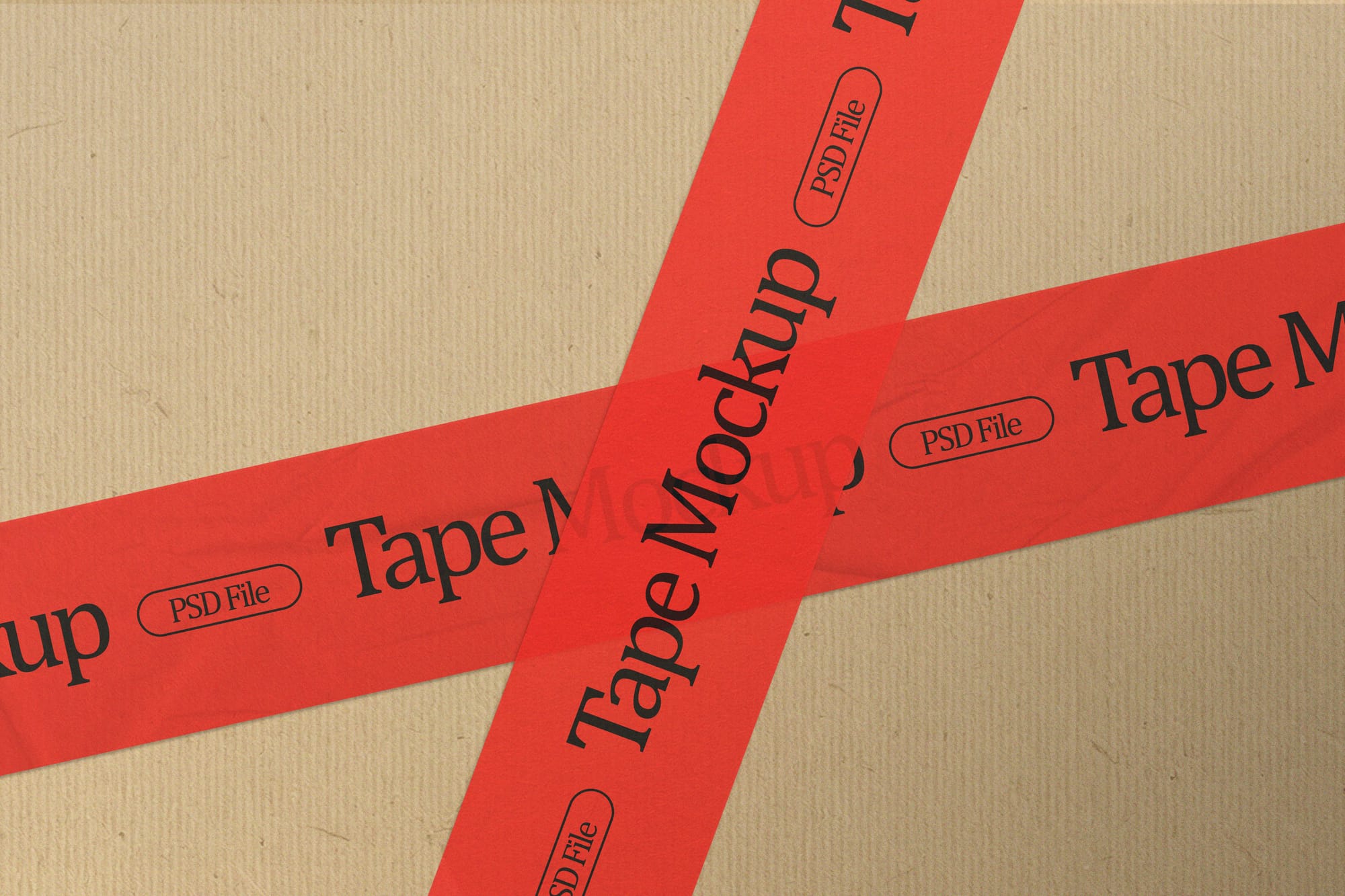 Elegant Tape Mockup