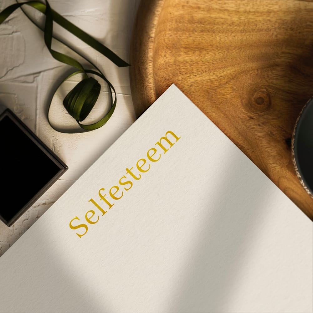 Logo Mockup on Plaster Wall Background