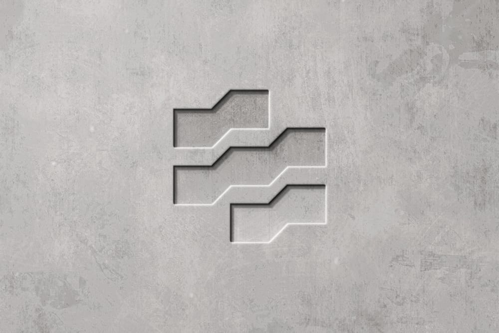 Ovalon Debossed Logo Mockup