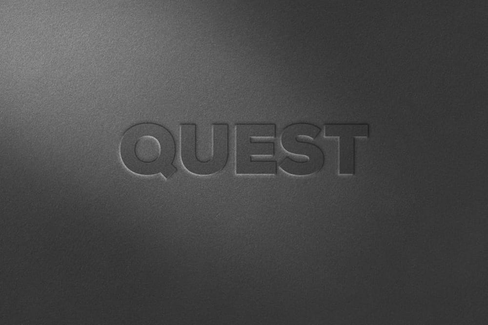 Quest Logo Mockup