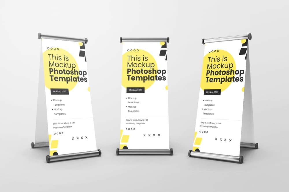 Roll-Up Banner Mockup