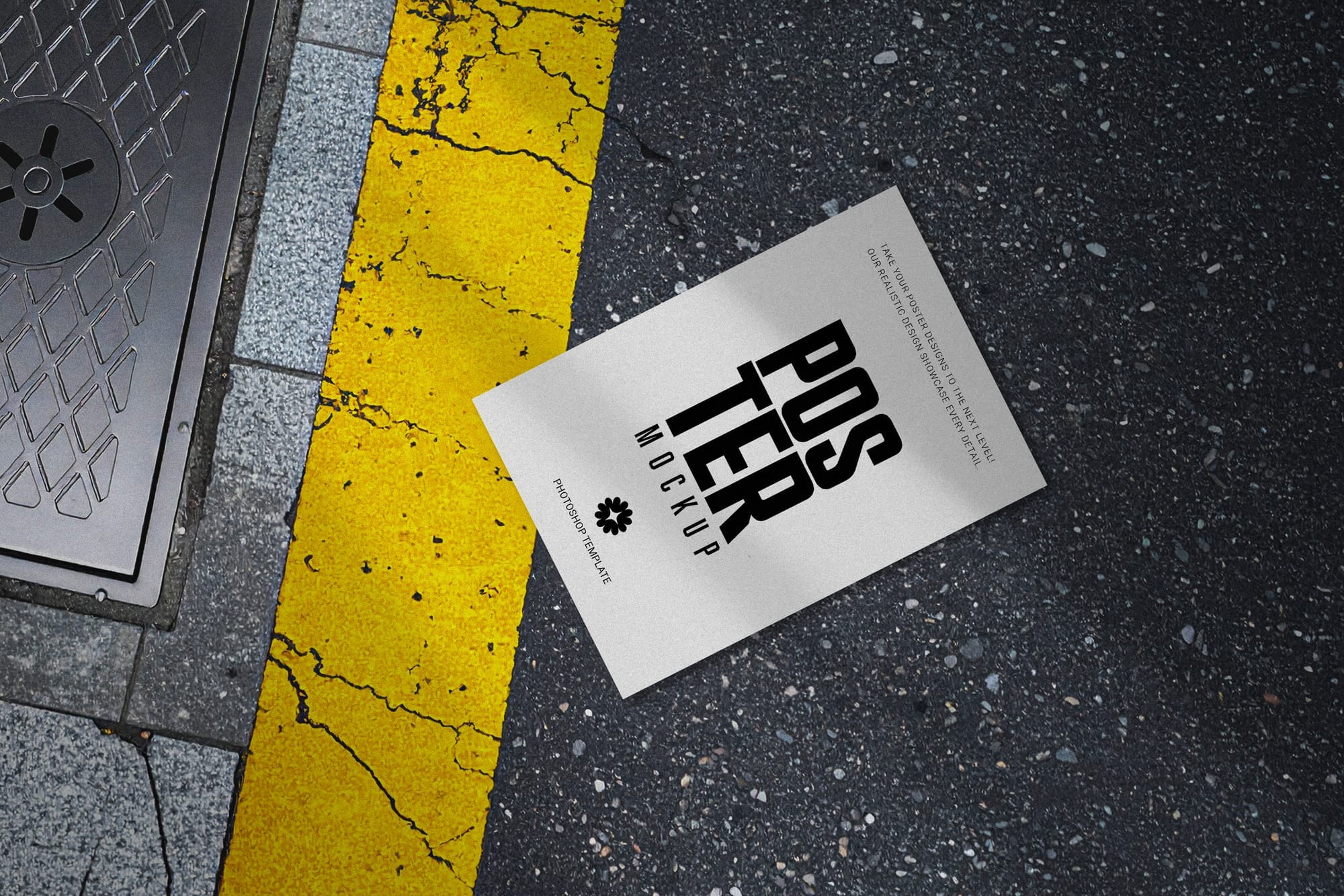 Street Drop Poster Mockup