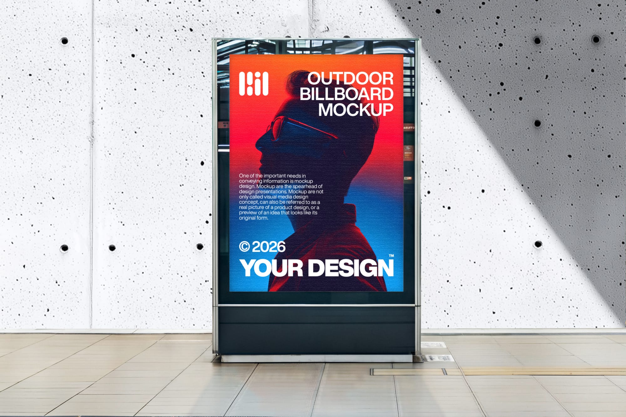 Street Vision Billboard Mockup