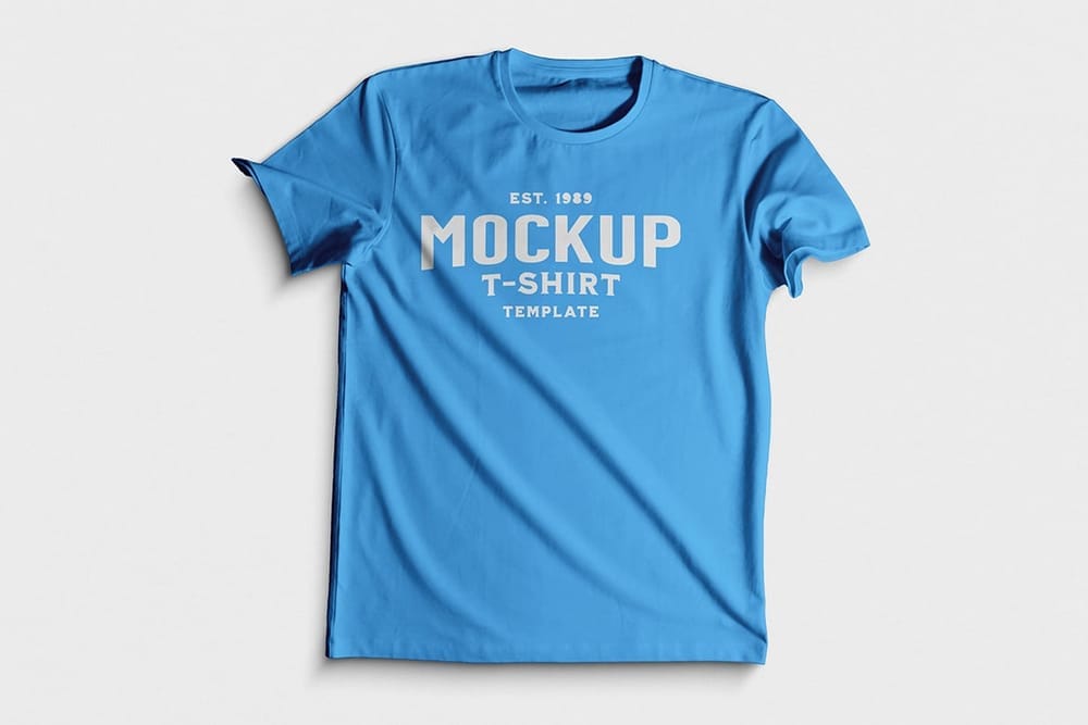 Undulating T-Shirt Mockup