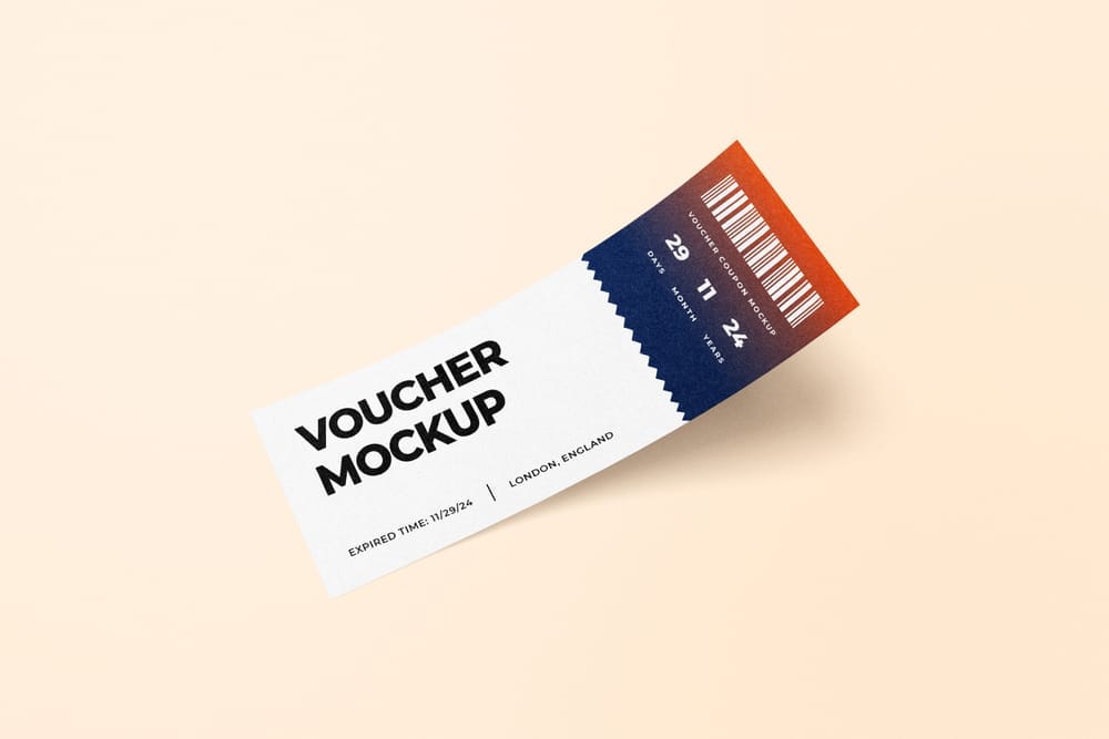 Voucher Mockup
