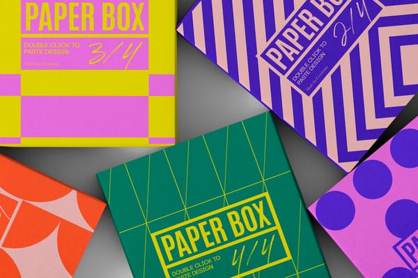 Cardboard Box Mockups