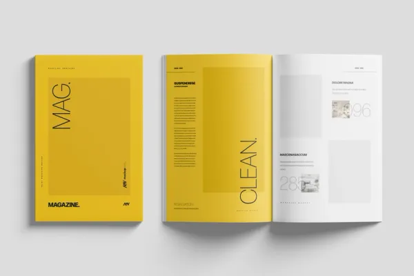 11×17 Magazine Mockup