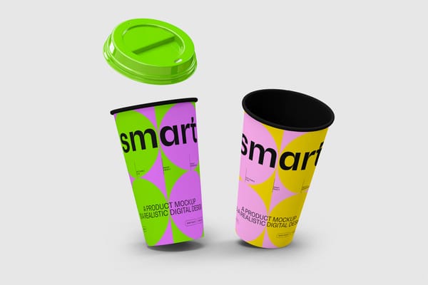 Bright Paper Packaging Mockup