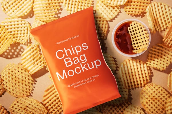 Chips Package Mockup