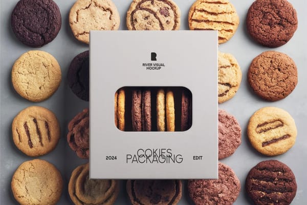Cookies Packaging Mockup