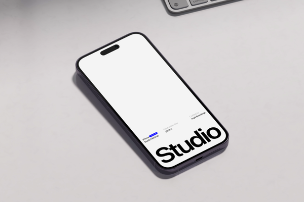 Animated iPhone Studio Mockup