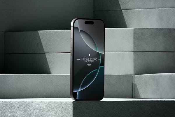 iPhone 16 Slab Series Mockup