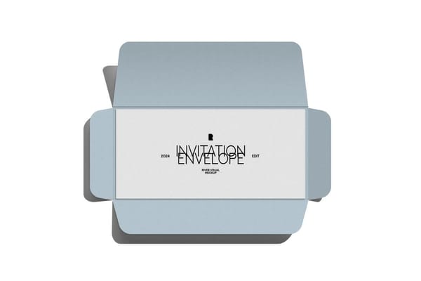 Invitation Envelope Mockup