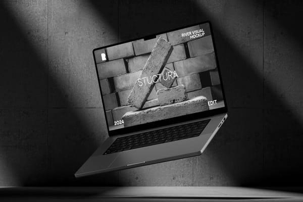Stuctura Macbook Pro 16 Mockup