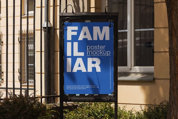 Poster in Frame Mockup