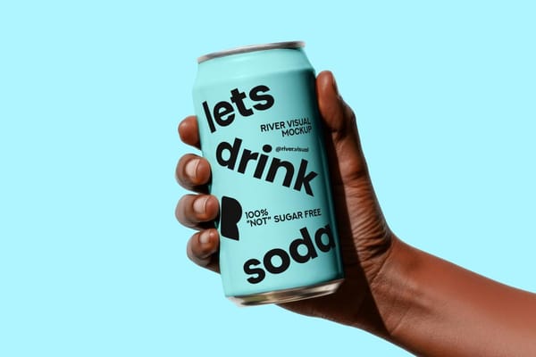 Soda Can Mockup